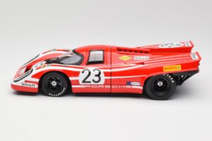 Porsche 917K #23 R. Attwood / H. Herrmann 24 Hours of Le Mans Winner 1970 Norev 1:18 187586 Metal — billede 3 af 6