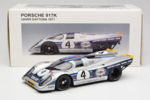 Porsche 917K Martini #4 V. Elford / G. Van Lennep 24 Hours of Daytona 1971 AUTOart 1:18 87182 Metal — billede 8 af 8