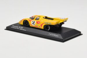 Porsche 917K #2 J. Siffert / K. Ahrens 9 Hours of Kyalami 1970 Minichamps 1:43 430706792 Metal — billede 3 af 4
