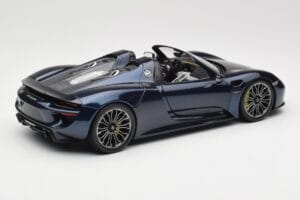 Porsche 918 Spyder Blå Metallic Minichamps 1:18 113062434 Metal — billede 3 af 8