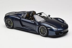 Porsche 918 Spyder Blå Metallic Minichamps 1:18 113062434 Metal — billede 6 af 8