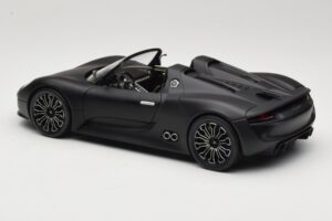 Porsche 918 Spyder Matte Black Minichamps 1:18 110060031 Metal — billede 7 af 8