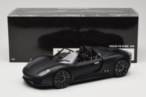 Porsche 918 Spyder Matte Black Minichamps 1:18 110060031 Metal — billede 8 af 8