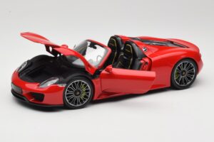 Porsche 918 Spyder Rød Minichamps 1:18 110062435 Metal — billede 2 af 8