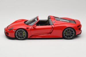 Porsche 918 Spyder Rød Minichamps 1:18 110062435 Metal — billede 4 af 8