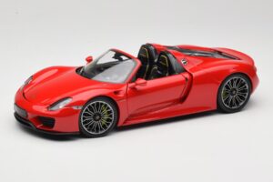 Porsche 918 Spyder Rød Minichamps 1:18 110062435 Metal