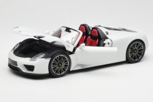 Porsche 918 Spyder Hvid Minichamps 1:18 110062436 Metal — billede 2 af 8