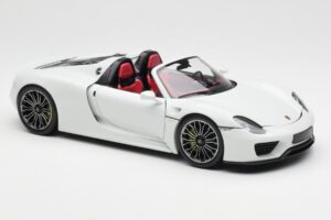 Porsche 918 Spyder Hvid Minichamps 1:18 110062436 Metal — billede 6 af 8