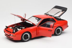 Porsche 924 Carrera GT Guards Rød AUTOart 1:18 78003 Metal — billede 2 af 8