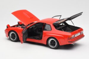 Porsche 924 Carrera GT Guards Rød AUTOart 1:18 78003 Metal — billede 5 af 8