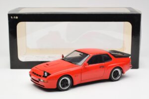Porsche 924 Carrera GT Guards Rød AUTOart 1:18 78003 Metal — billede 8 af 8