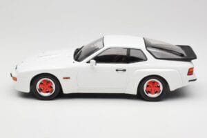 Porsche 924 Carrera GT Hvid & Røde Fælge MCG 1:18 MCG18303 Metal — billede 3 af 6
