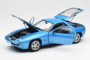 Porsche 928 Blå AUTOart 1:18 77901 Metal — billede 2 af 8