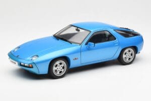 Porsche 928 Blå AUTOart 1:18 77901 Metal