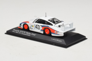 Porsche 935/78 Moby Dick #43 R. Stommelen / M. Schurti 24 Hours of Le Mans 1978 Minichamps 1:43 430786743 Metal — billede 3 af 4