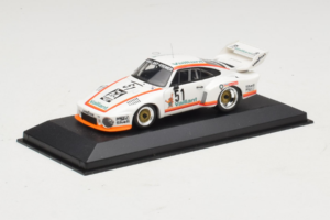 Porsche 935 Vaillant #51 B. Wollek Zolder 1977 Minichamps 1:43 400776351 Metal — billede 2 af 4