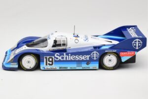 Porsche 956K Group C #19 Brun Motorsport Schiesser S. Bellof / T. Boutsen 1000km Hockenheim 1985 Minichamps 1:18 155856619 Me — billede 3 af 6