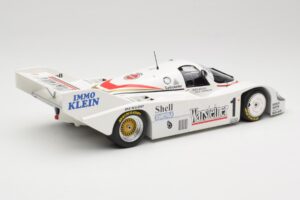 Porsche 956K #1 B. Wollek Joest Racing Zolder 1983 Winner Minichamps 1:18 153836601 Metal — billede 2 af 6