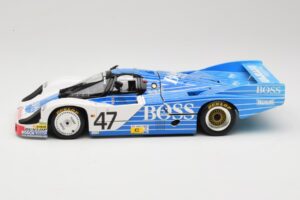 Porsche 956L #47 Hugo Boss V. Merl / H. Grohs / A. Plankenhorn 24 Hours of Le Mans 1984 Minichamps 1:18 183846947 Metal — billede 4 af 8