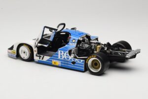 Porsche 956L #47 Hugo Boss V. Merl / H. Grohs / A. Plankenhorn 24 Hours of Le Mans 1984 Minichamps 1:18 183846947 Metal — billede 5 af 8