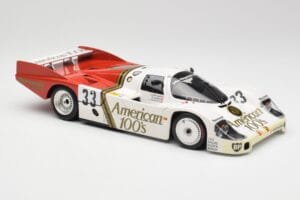 Porsche 956L #33 D. Hobbs / G. Gartner / J. Edwards 24 Hours of Le Mans 1985 Minichamps 1:18 183856933 Metal — billede 6 af 8