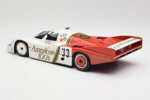 Porsche 956L #33 D. Hobbs / G. Gartner / J. Edwards 24 Hours of Le Mans 1985 Minichamps 1:18 183856933 Metal — billede 7 af 8