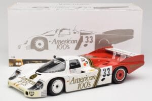 Porsche 956L #33 D. Hobbs / G. Gartner / J. Edwards 24 Hours of Le Mans 1985 Minichamps 1:18 183856933 Metal — billede 8 af 8