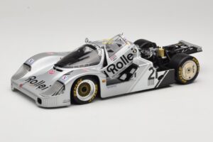 Porsche 956L #21 Rollei A. de Cadenet / C. Ballot-Lena 24 Hours of Le Mans 1984 Minichamps 1:18 183846921 Metal — billede 2 af 8