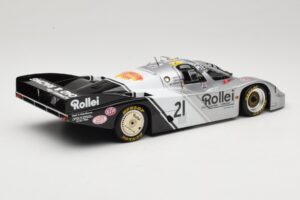Porsche 956L #21 Rollei A. de Cadenet / C. Ballot-Lena 24 Hours of Le Mans 1984 Minichamps 1:18 183846921 Metal — billede 3 af 8