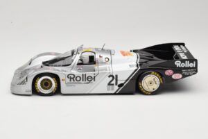 Porsche 956L #21 Rollei A. de Cadenet / C. Ballot-Lena 24 Hours of Le Mans 1984 Minichamps 1:18 183846921 Metal — billede 4 af 8