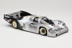 Porsche 956L #21 Rollei A. de Cadenet / C. Ballot-Lena 24 Hours of Le Mans 1984 Minichamps 1:18 183846921 Metal — billede 6 af 8