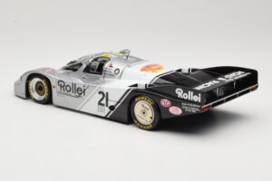 Porsche 956L #21 Rollei A. de Cadenet / C. Ballot-Lena 24 Hours of Le Mans 1984 Minichamps 1:18 183846921 Metal — billede 7 af 8