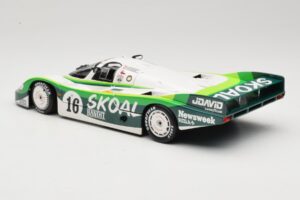 Porsche 956L #16 Skoal Bandit G. Edwards / D. Sears / M. Bleekemolen 24 Hours of Le Mans 1983 Minichamps 1:18 183836916 Metal — billede 7 af 8