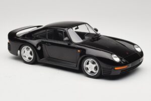 Porsche 959 Sort Minichamps 1:18 155066207 Metal — billede 4 af 6