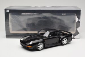 Porsche 959 Sort Minichamps 1:18 155066207 Metal — billede 6 af 6