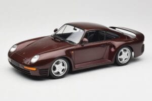 Porsche 959 Dark Red Metallic Minichamps 1:18 155066204 Metal