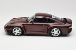 Porsche 959 Dark Red Metallic Minichamps 1:18 155066204 Metal — billede 5 af 6