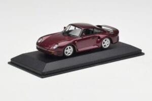 Porsche 959 Dark Red Metallic Minichamps 1:43 400062525 Metal — billede 2 af 4