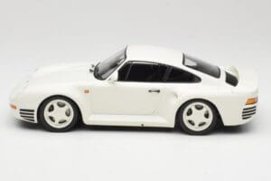 Porsche 959 Grand Prix White Minichamps 1:18 155066202 Metal — billede 3 af 6