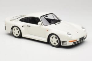 Porsche 959 Grand Prix White Minichamps 1:18 155066202 Metal — billede 4 af 6