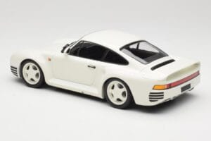 Porsche 959 Grand Prix White Minichamps 1:18 155066202 Metal — billede 5 af 6