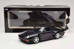 Porsche 959 Grey Metallic Minichamps 1:18 155066205 Metal — billede 6 af 6