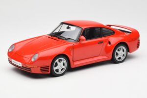 Porsche 959 Rød AUTOart 1:18 78082 Metal