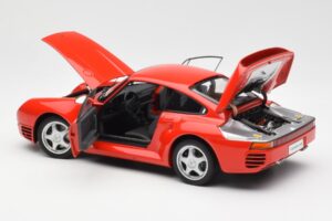 Porsche 959 Rød AUTOart 1:18 78082 Metal — billede 5 af 8