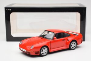 Porsche 959 Rød AUTOart 1:18 78082 Metal — billede 8 af 8