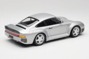 Porsche 959 Sølv Metallic Minichamps 1:18 155066201 Metal — billede 2 af 6
