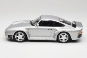 Porsche 959 Sølv Metallic Minichamps 1:18 155066201 Metal — billede 3 af 6