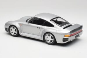 Porsche 959 Sølv Metallic Minichamps 1:18 155066201 Metal — billede 5 af 6