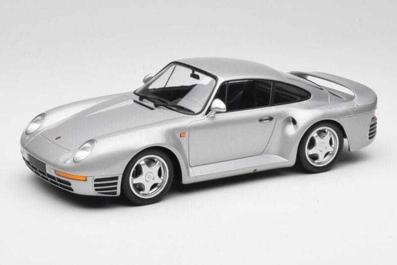 Porsche 959 Sølv Metallic Minichamps 1:18 155066201 Metal