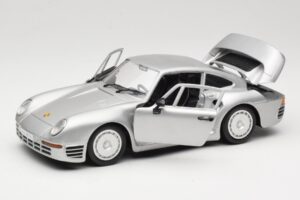 Porsche 959 Sølv Tonka 1:18 2221 Metal — billede 2 af 8